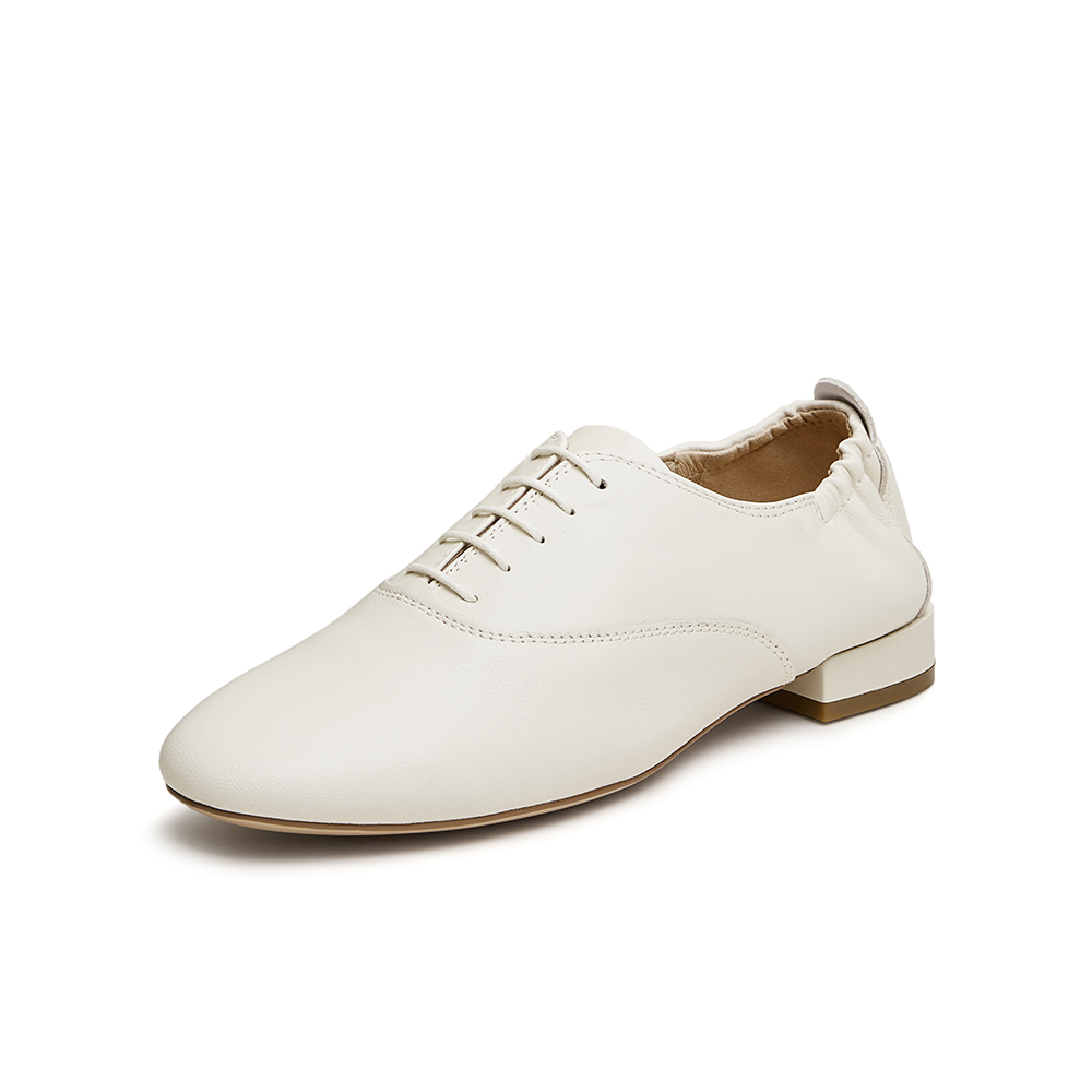 TATA/他她2024春商场同款时尚休闲简约圆头深口鞋新款7TX20AM4