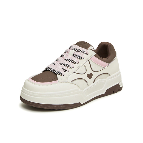 TATA/他她2024春商场同款运动潮流时尚厚底女板鞋新款WJ801AM4