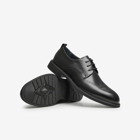 TATA/他她2024春商场同款时尚简约男士商务皮鞋新款MEM02AM4