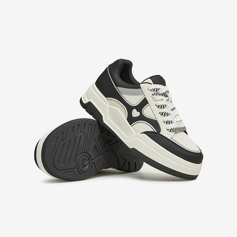 TATA/他她2024春商场同款运动潮流时尚厚底女板鞋新款WJ801AM4