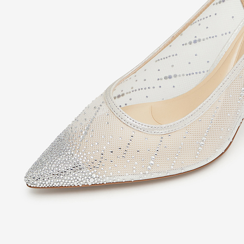 TATA/他她2024春商场同款时尚简约气质浅口女单鞋新款7DDU5AQ4