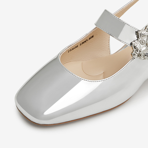 TATA/他她2024春时尚百搭简约优雅女后空凉鞋新款7XR08AH4