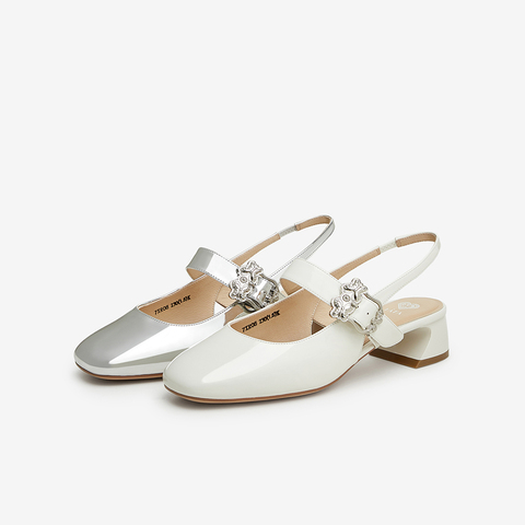 TATA/他她2024春时尚百搭简约优雅女后空凉鞋新款7XR08AH4