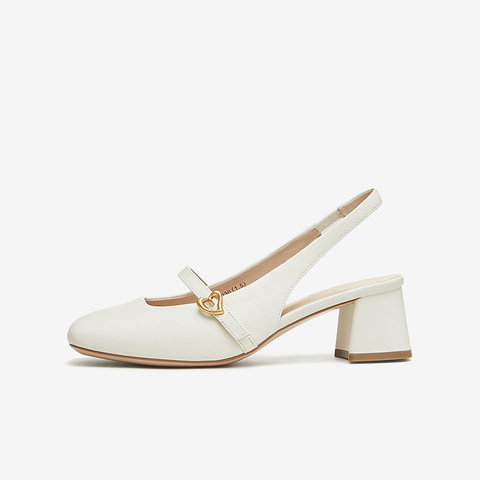 TATA/他她2024夏商场同款优雅气质法式女后空凉鞋新款7YU01BH4