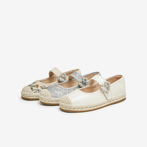 TATA/他她2024春商场同款渔夫鞋女休闲鞋时尚舒适新款7QK05AA4