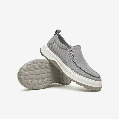 TATA/他她2024春商场同款懒人鞋一脚蹬男休闲布鞋新款MEU01AM4