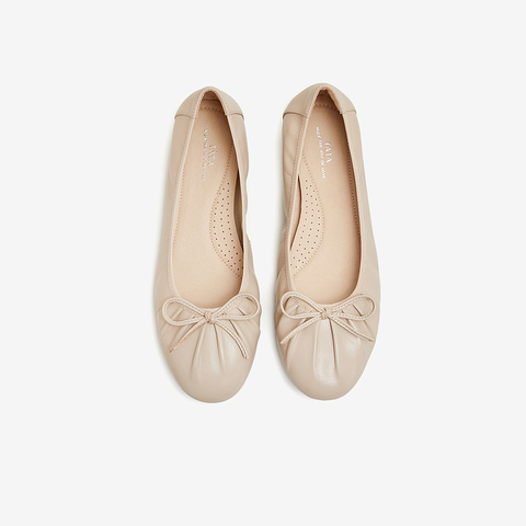 TATA/他她2024春商场同款休闲通勤舒适女单鞋新款YFE01AQ4