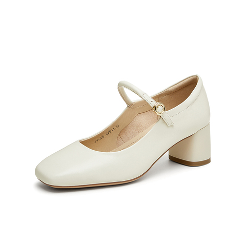 TATA/他她2024秋商场同款时尚气质浅口女单鞋新款7YU05CQ4