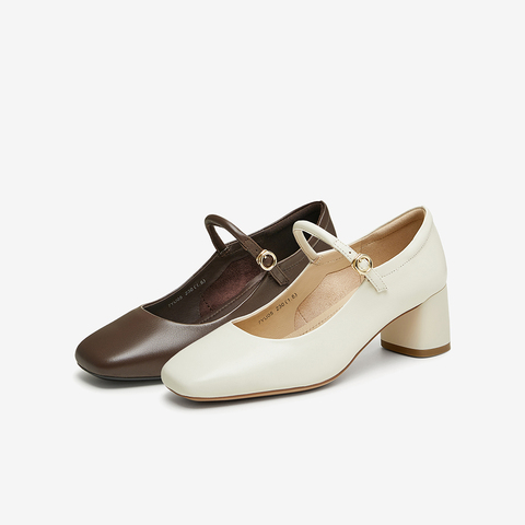 TATA/他她2024秋商场同款时尚气质浅口女单鞋新款7YU05CQ4