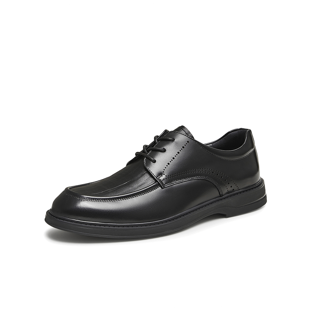 TATA/他她2024秋商场同款时尚简约男士商务皮鞋新款72W22CM4