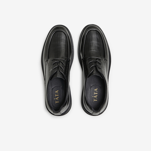 TATA/他她2024秋商场同款时尚简约男士商务皮鞋新款72W22CM4