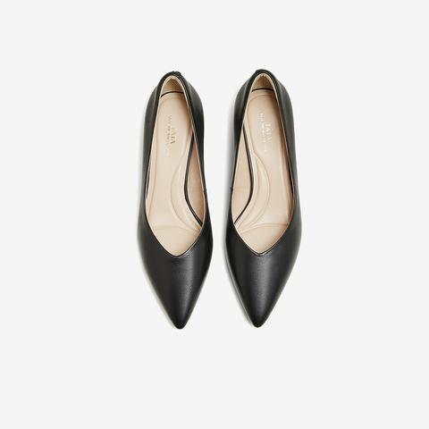 Tata/他她2024秋商场同款女时尚休闲单鞋新款UGE02CQ4