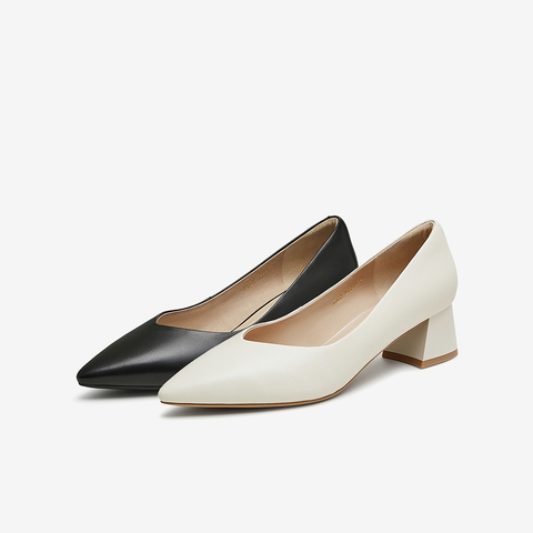 Tata/他她2024秋商场同款女时尚休闲单鞋新款UGE02CQ4