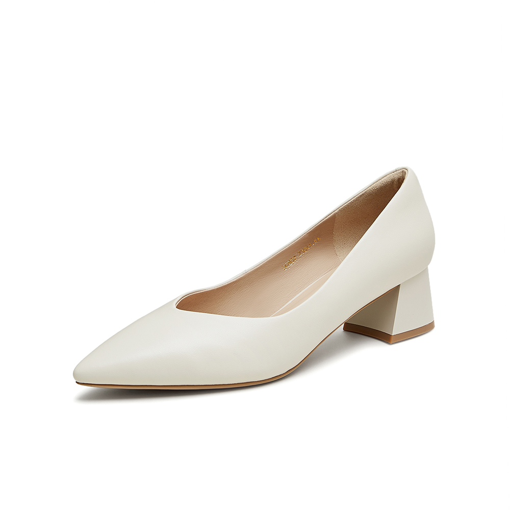 Tata/他她2024秋商场同款女时尚休闲单鞋新款UGE02CQ4