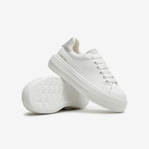 Tata/他她2024秋商场同款时尚休闲板鞋女新款HHW01CM4