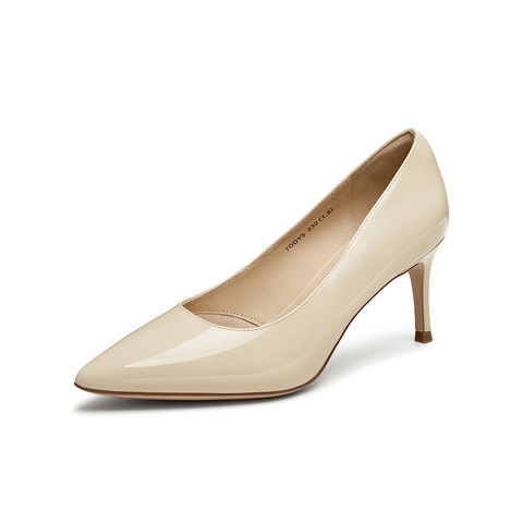 Tata/他她2024秋商场同款时尚休闲浅口单鞋女新款7DDY5CQ4