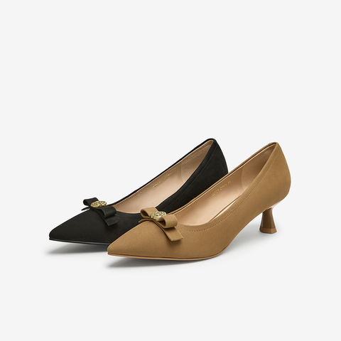 TATA/他她2024秋商场同款时尚女单鞋新款XHV01CQ4