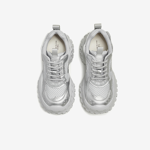 Tata/他她2024秋商场同款时尚休闲女老爹鞋新款CBW01CM4