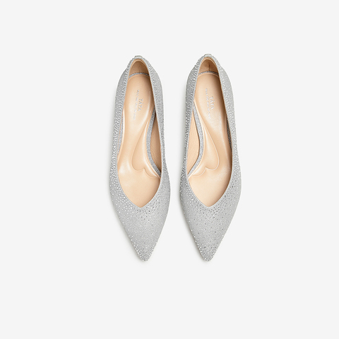 TATA/他她2024秋商场同款时尚女低平跟单鞋新款FVZA8CQ4