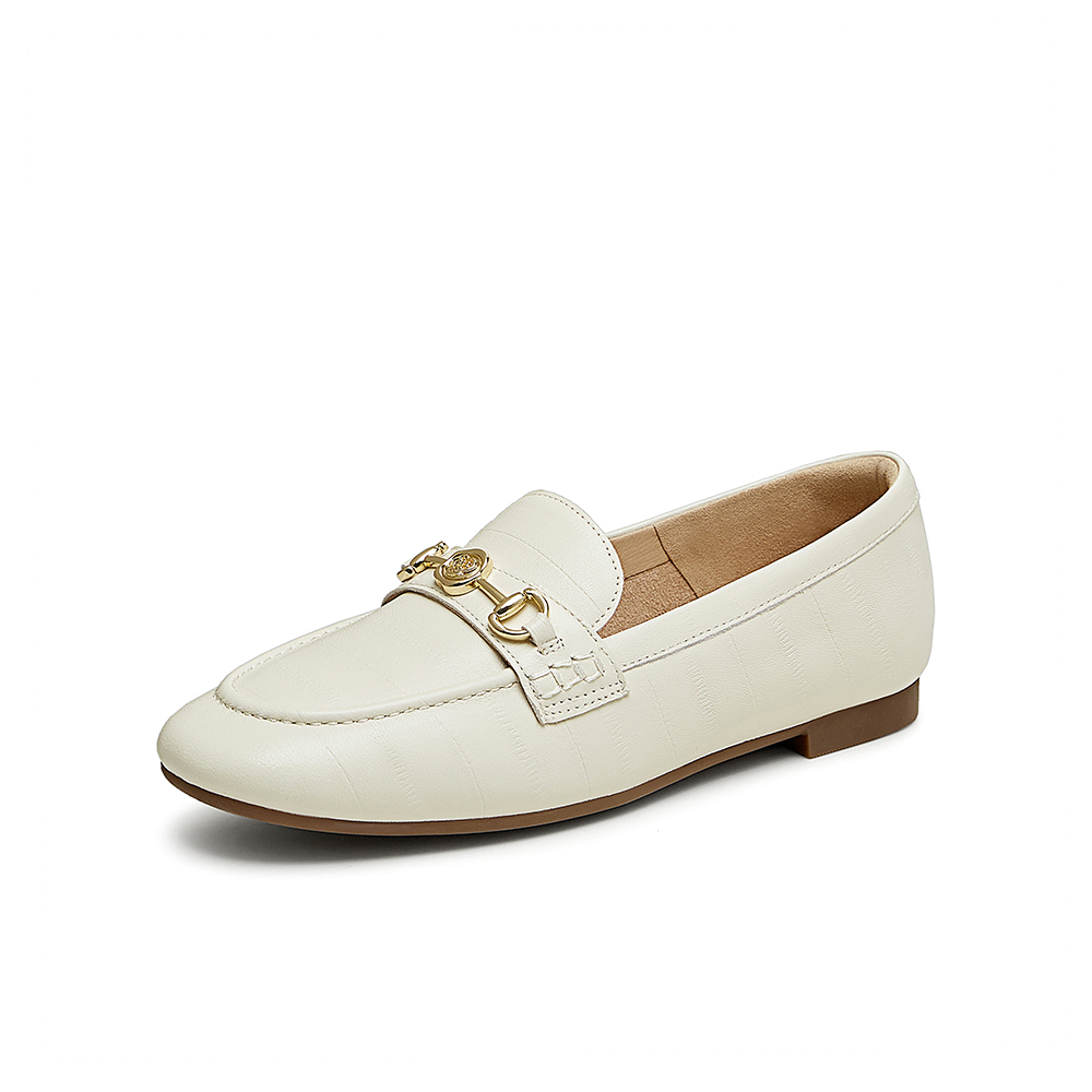 TATA/他她2024秋商场同款时尚休闲女乐福鞋新款7QCA6CA4