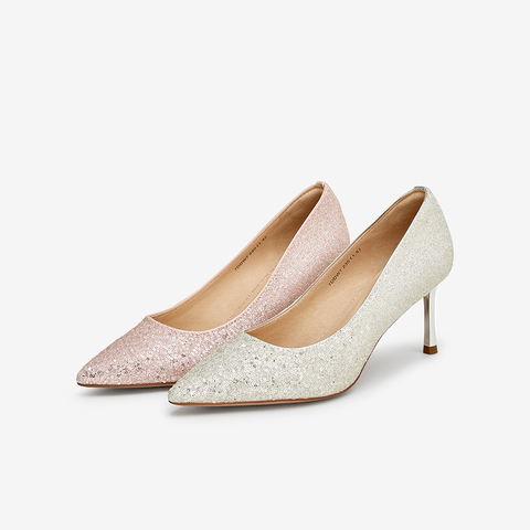 TATA/他她2024秋商场同款时尚简约气质女款单鞋新款7DDW7CQ4