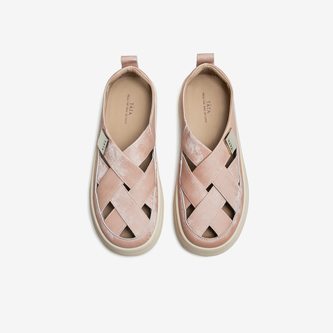 Tata/他她2024秋时尚女休闲运动鞋新款CBS01CH4