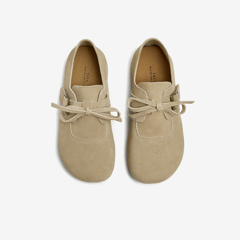 TATA/他她2024秋商场同款时尚休闲勃肯鞋女新款CFZ01CM4