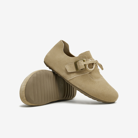 TATA/他她2024秋商场同款时尚休闲勃肯鞋女新款CFZ01CM4