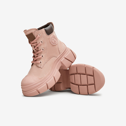 TATA/他她2024冬商场同款时尚休闲工装鞋女新款CCE01DD4