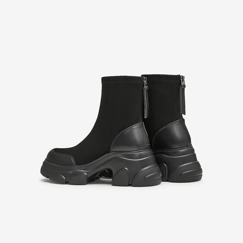 TATA/他她2024冬时尚休闲时装短靴女新款CEG01DZ4