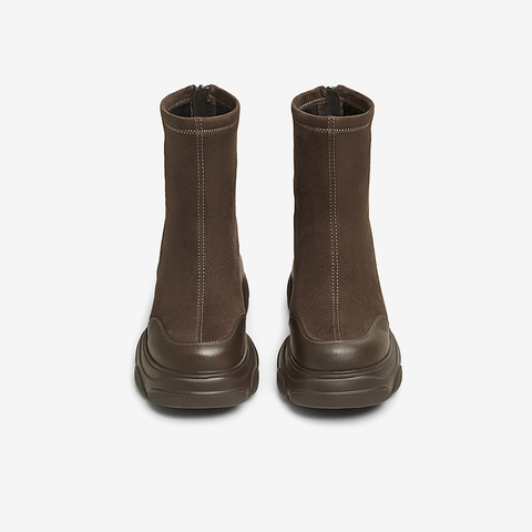 TATA/他她2024冬时尚休闲时装短靴女新款CEG01DZ4