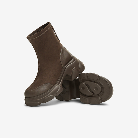 TATA/他她2024冬时尚休闲时装短靴女新款CEG01DZ4