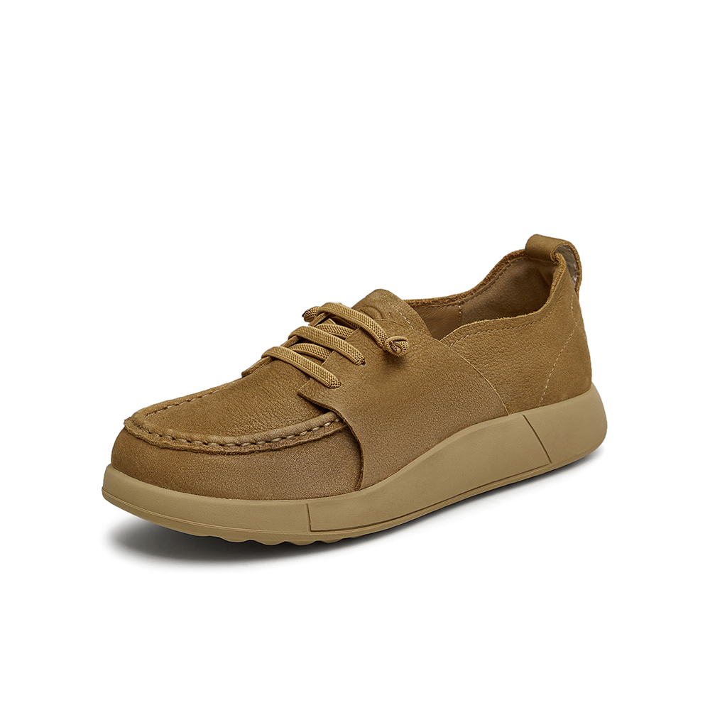 TATA/他她2024秋商场同款女牛津鞋简系带单鞋新款CFT01CM4