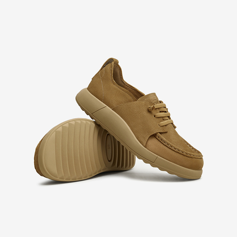 TATA/他她2024秋商场同款女牛津鞋简系带单鞋新款CFT01CM4