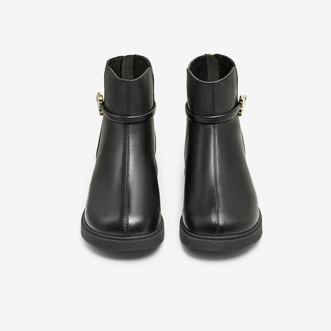 TATA/他她2024冬商场同款时尚休闲时装短靴女新款YJJ01DD4