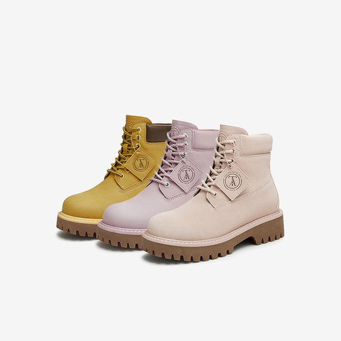 TATA/他她2024冬时尚休闲工装鞋女新款CEW01DD4