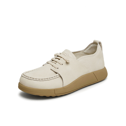 TATA/他她2024秋商场同款女牛津鞋简系带单鞋新款CFT01CM4