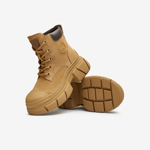 TATA/他她2024冬商场同款时尚休闲工装鞋女新款CCE01DD4