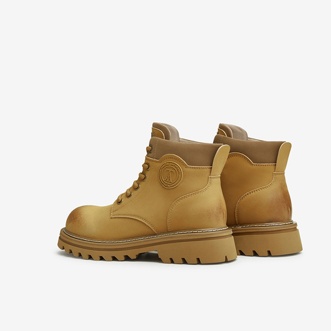 Tata/他她2024冬商场同款时尚休闲马丁靴女新款CET01DD4