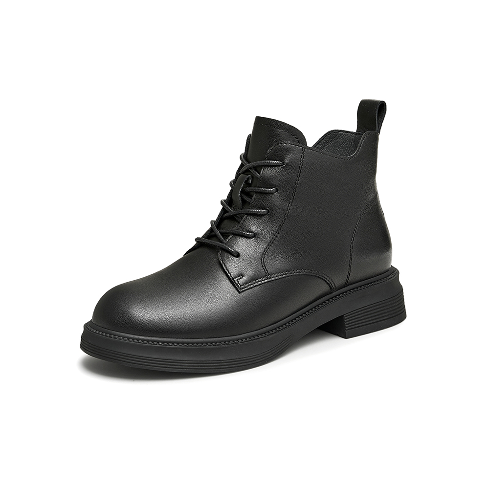 TATA/他她2024冬商场同款时尚休闲马丁靴女新款WXL02DD4