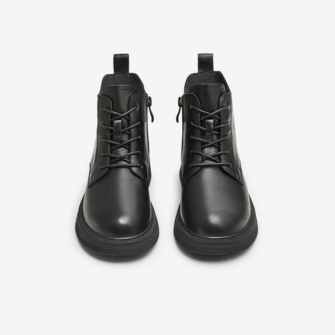 TATA/他她2024冬商场同款时尚休闲马丁靴女新款WXL02DD4