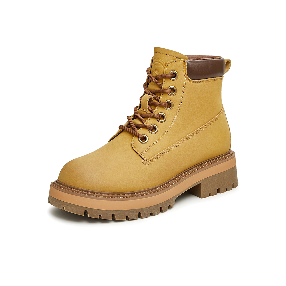 TATA/他她2024冬商场同款时尚休闲工装靴女新款WZR01DD4