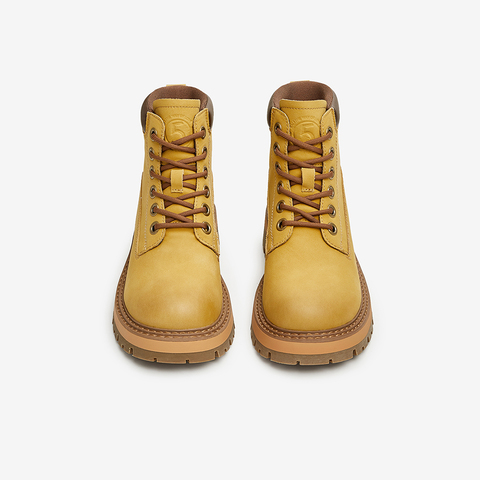 TATA/他她2024冬商场同款时尚休闲工装靴女新款WZR01DD4