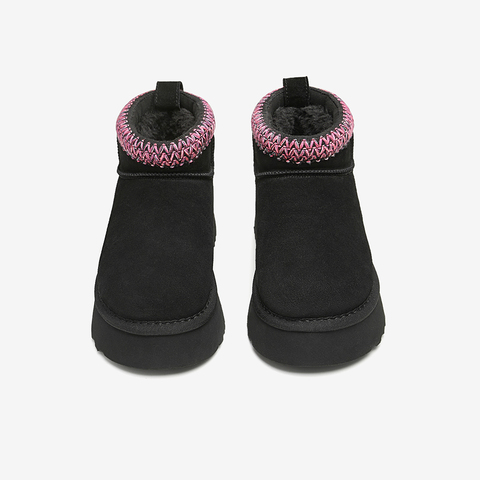 TATA/他她2024冬时尚休闲雪地靴女新款CDD02DD4