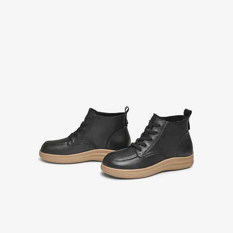 TATA/他她2024冬商场同款时尚休闲豆豆鞋女新款7A442DD4