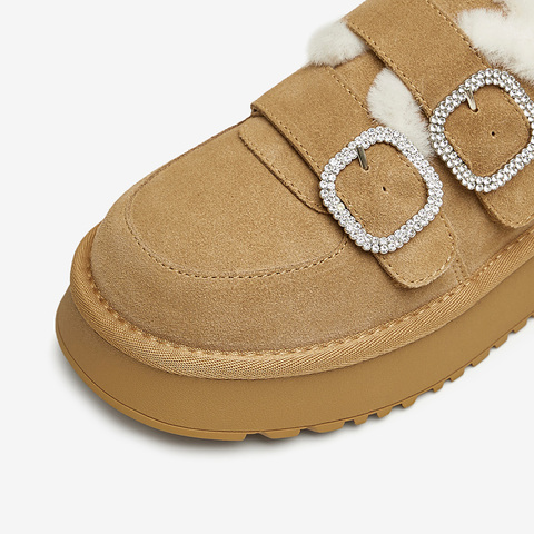 TATA/他她2024冬时尚休闲勃肯鞋女新款WDX28DM4