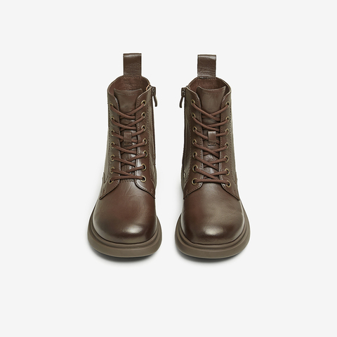 TATA/他她2024冬商场同款时尚休闲马丁靴女新款7C840DD4