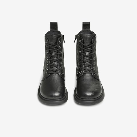 TATA/他她2024冬商场同款时尚休闲马丁靴女新款7C840DD4