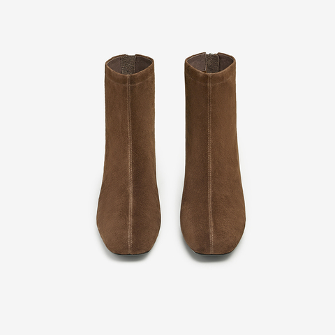 TATA/他她2024冬商场同款时尚休闲时装短靴女新款XJQ01DD4