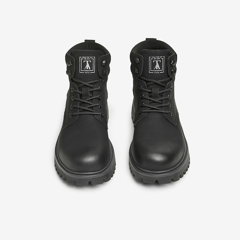 TATA/他她2024冬商场同款时尚休闲马丁靴男新款28953DD4